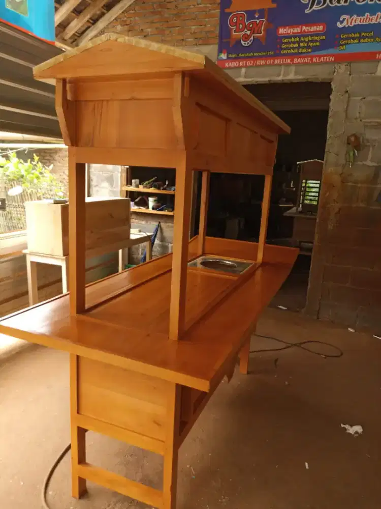 Gerobak Angkringan jg Melayani Pesanan Grobak Bakso Mie Bubur Sate dlL