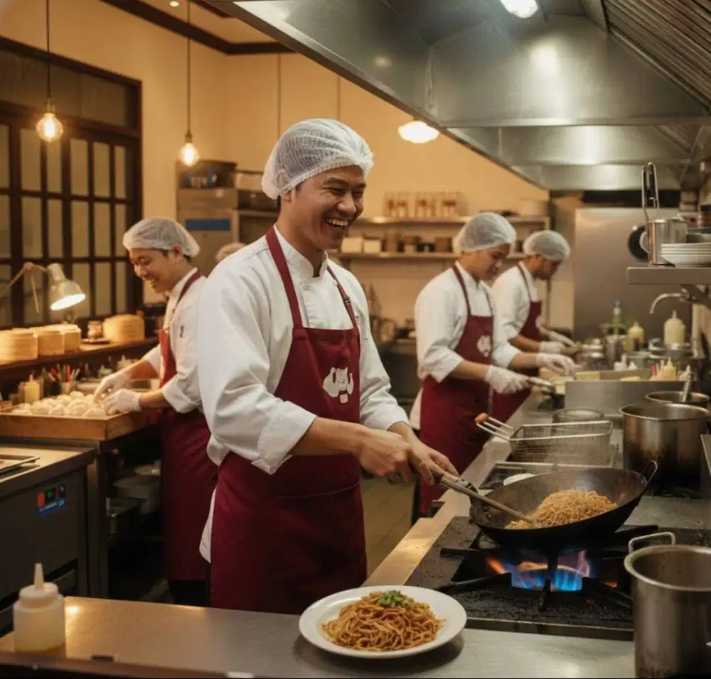 HIRING Nongkitiam STAFF COOK Helper dan Stocker