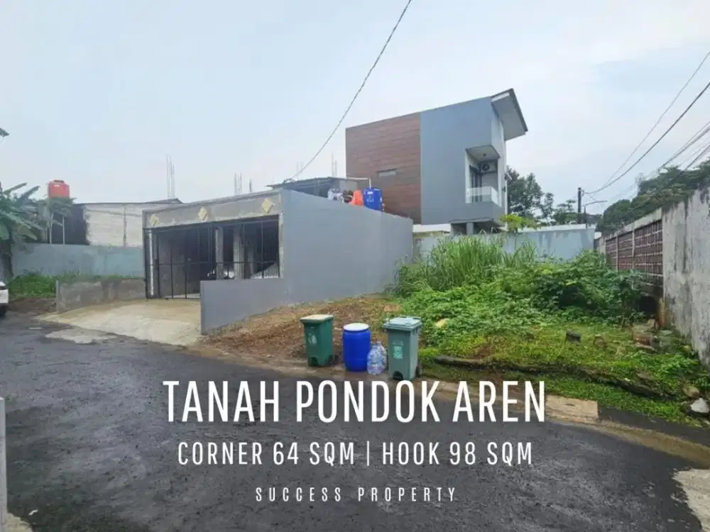 For SALE! Prime Residential Land for Sale in Parigi Pondok Aren Tangerang
