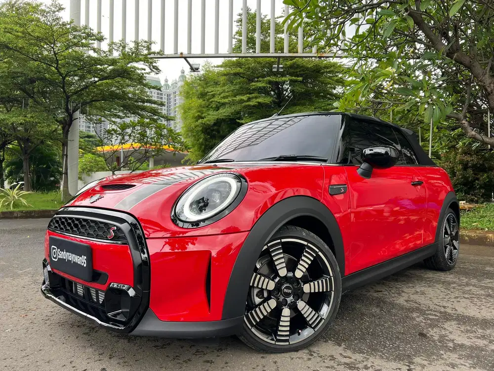 KM.500 PERAK MINI COOPER CABRIOLET CABRIO S TURBO 2024/2023 RED