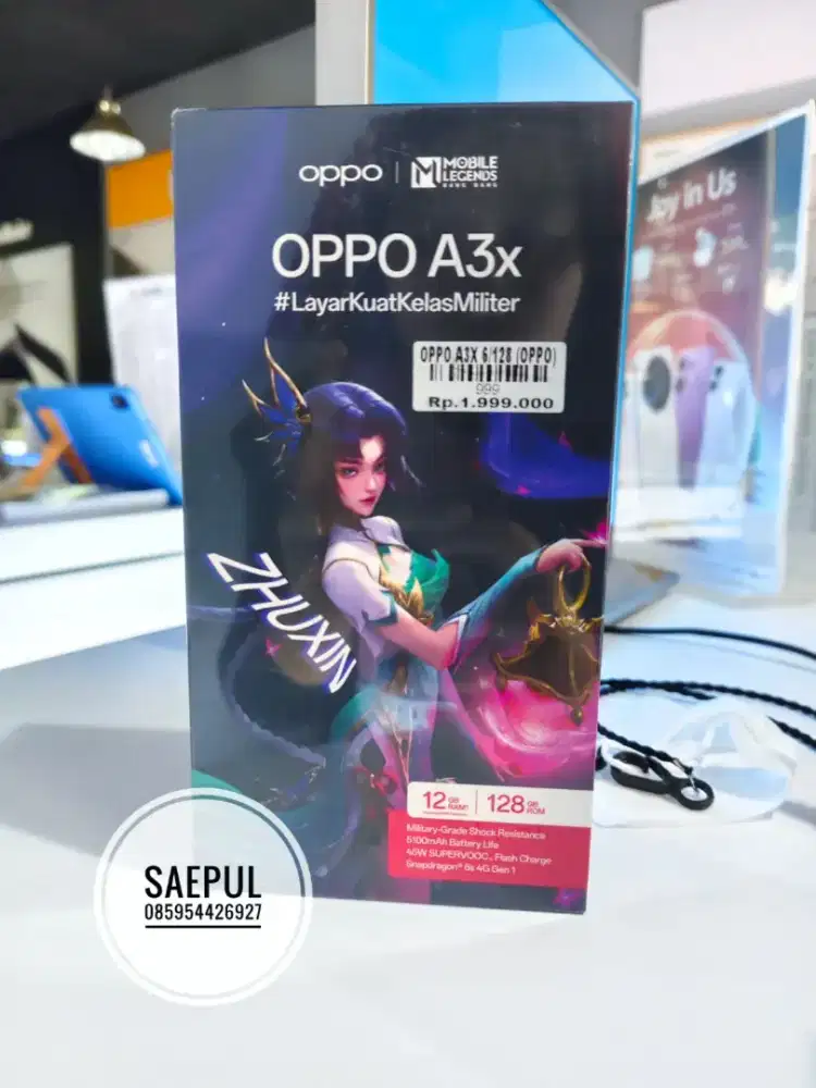 Baru oppo a3x 6/128GB