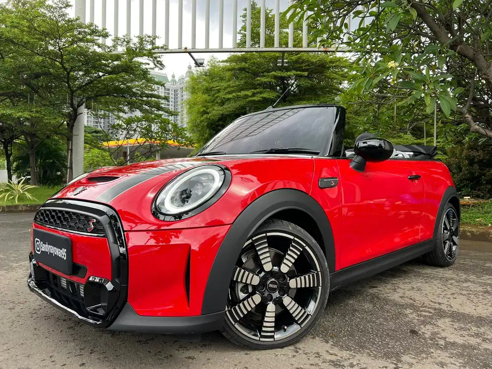 KM.500 PERAK MINI COOPER CABRIO CABRIOLET S TURBO 2024/2023 RED JCW