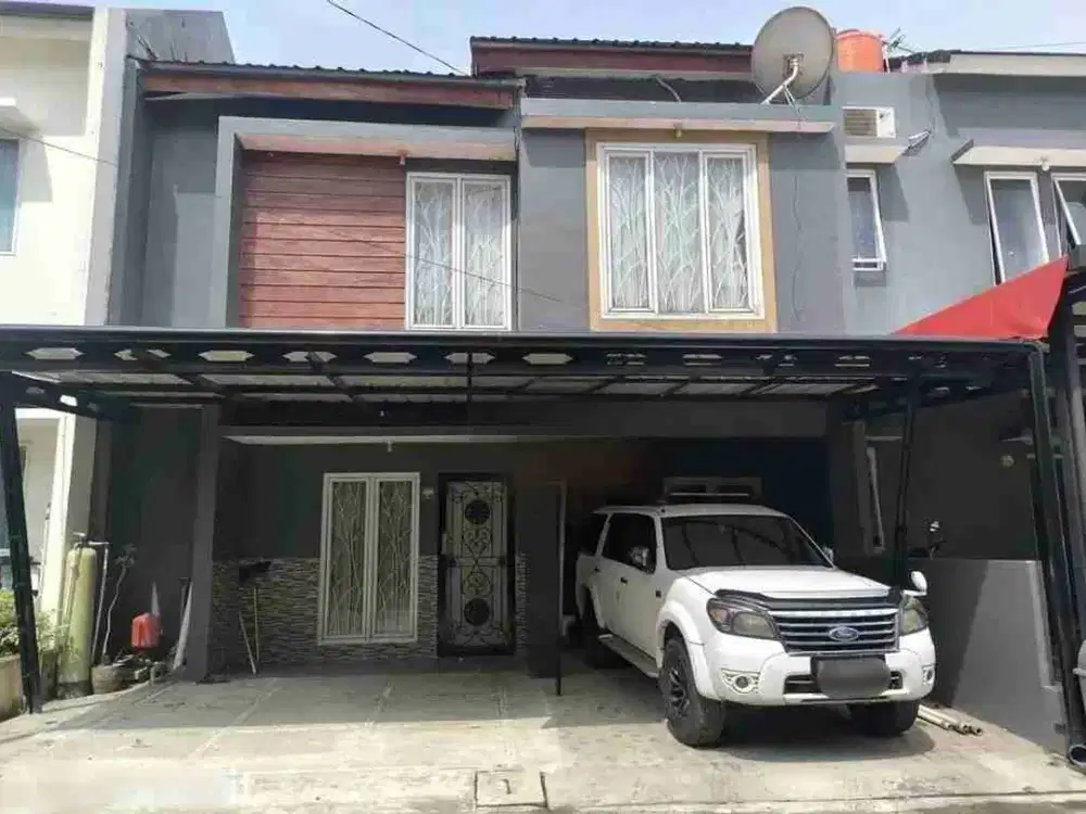 Sewa Rumah 2 Lantai Cluster Pondok Kacang Dekat Graha Raya Bintaro Tangsel