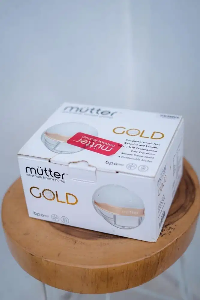pompa asi mutter gold handsfree