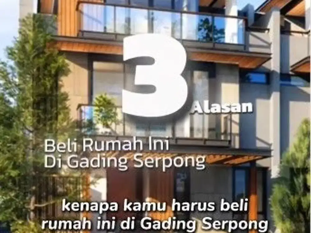 Rumah Berkelas Premium Finore Gading Serpong By New Summarecon Eksklusif