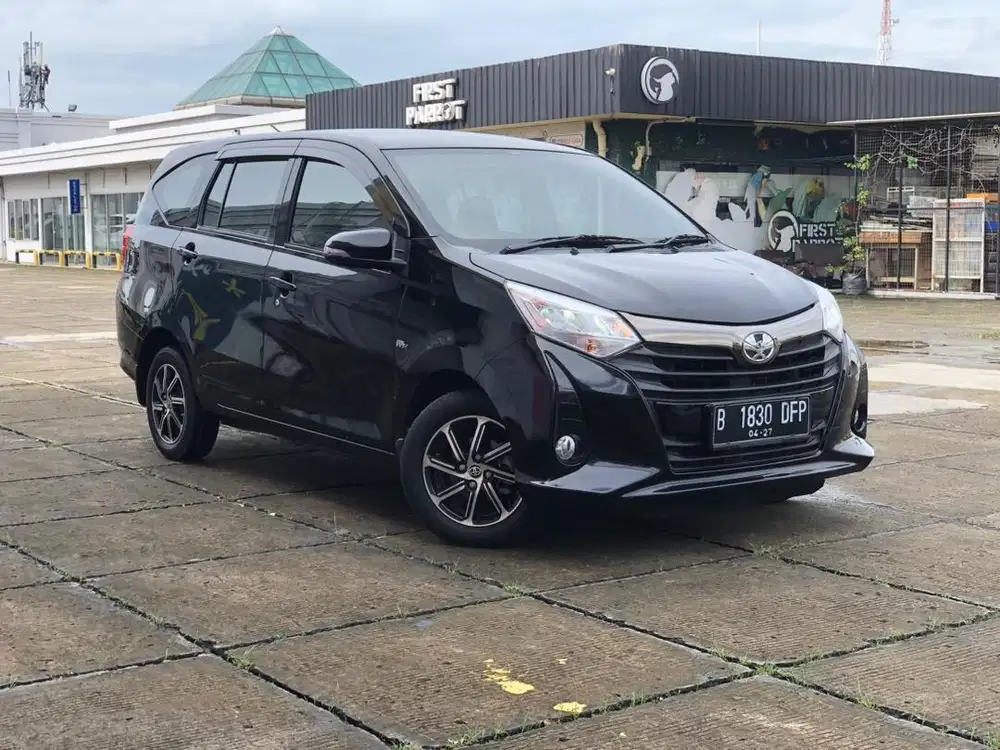 TOYOTA CALYA G 1.2AT 2022, HITAM, Km 39rb