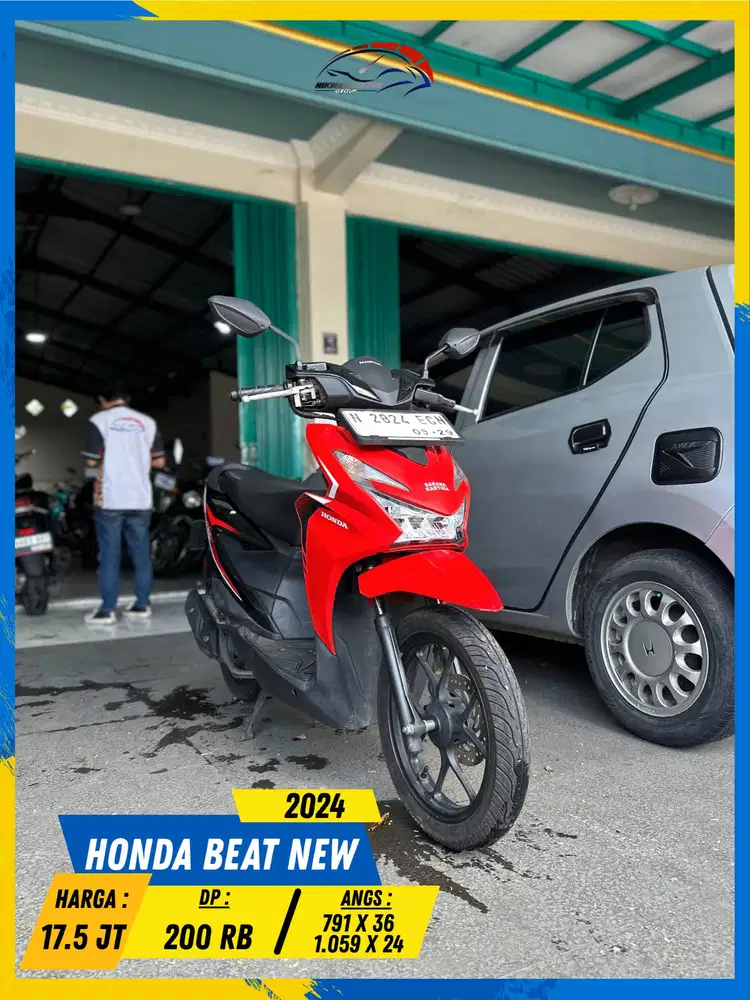 HONDA BEAT NEW 2024 LIKE NEW MASZEHH HIKMAH MOTOR KEPUH