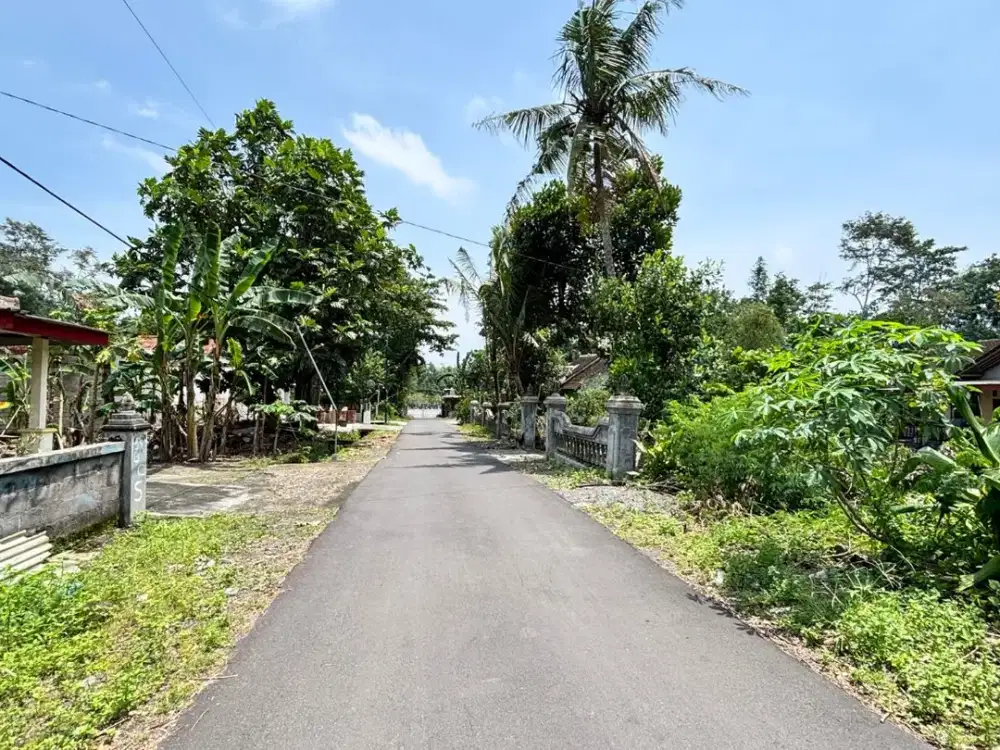 Tanah SHM Selomartani Kalasan Dekat Tugu Batu