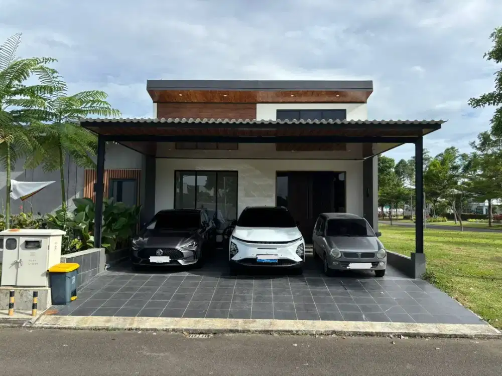 Cluster Bayu Suvarna Sutera Jati Rumah Baru Bangun Mandiri, Lokasi Depan