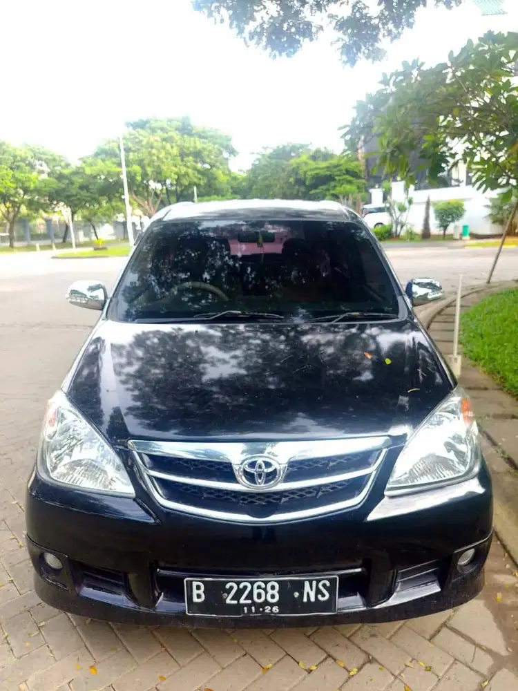 Di jual Avanza 1.3 G Manual, Hitam