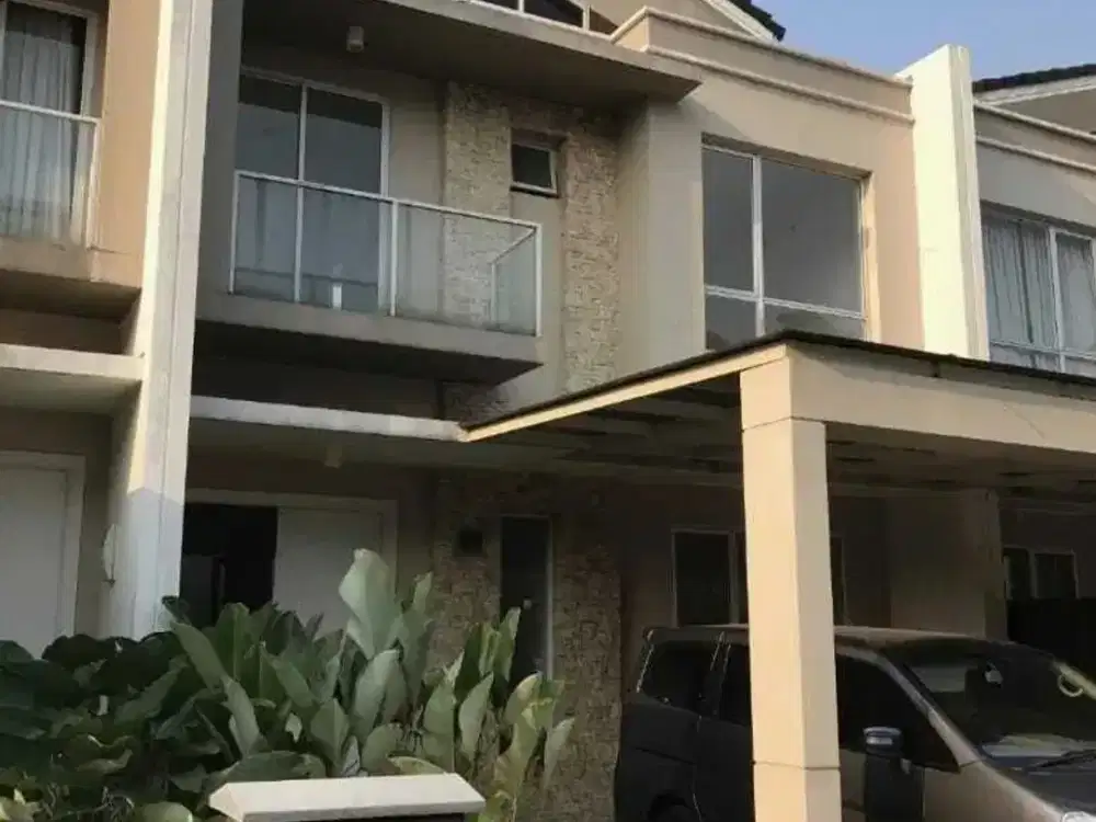 Sewa Rumah Green Puri 2 Lantai Hadap Selatan Jakarta Barat