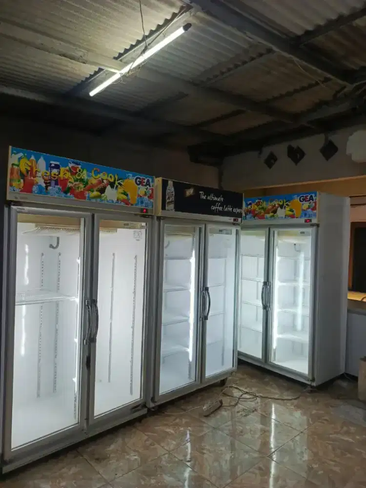 Showcase 2 pintu 1000 liter