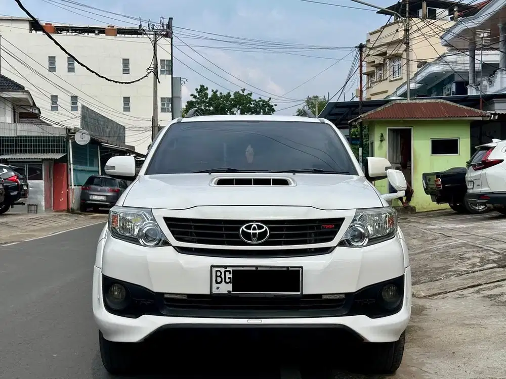 Fortuner TRD VNT Diesel A/T 2014 / 2015 2.5 G Solar Matic BG Turbo