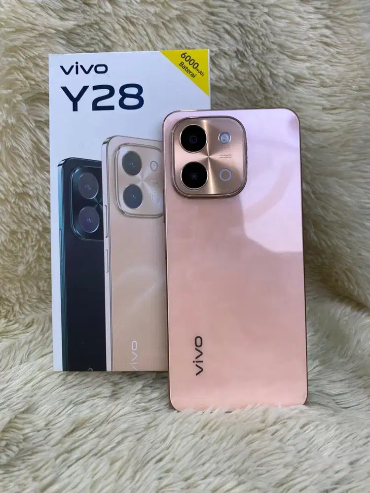 Vivo Y28 ram 8/256 oranye fullset original#3Gcom