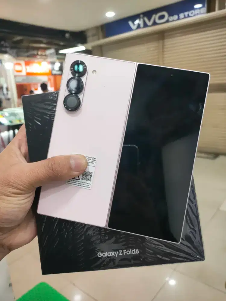 SAMSUNG Z FOLD6 ram12/256 fullset no minus resmi sen