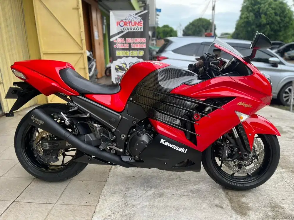 KAWASAKI ZX14R ABS 2013 MERAH FULL PAPER NINJA ZX14 ZX 1400 ZX1400