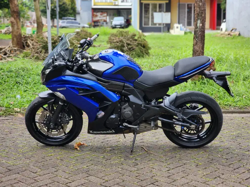 KAWASAKI ER6F 650CC BIRU LOW KM PAJAK ON MULUSSS