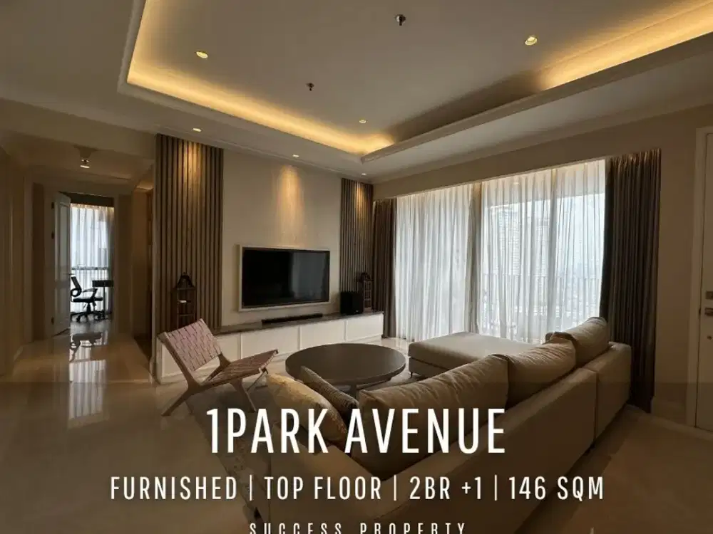 For Rent! Apartment 1Park Avenue Tower Hamilton High Floor with Pakubuwono & SCBD View