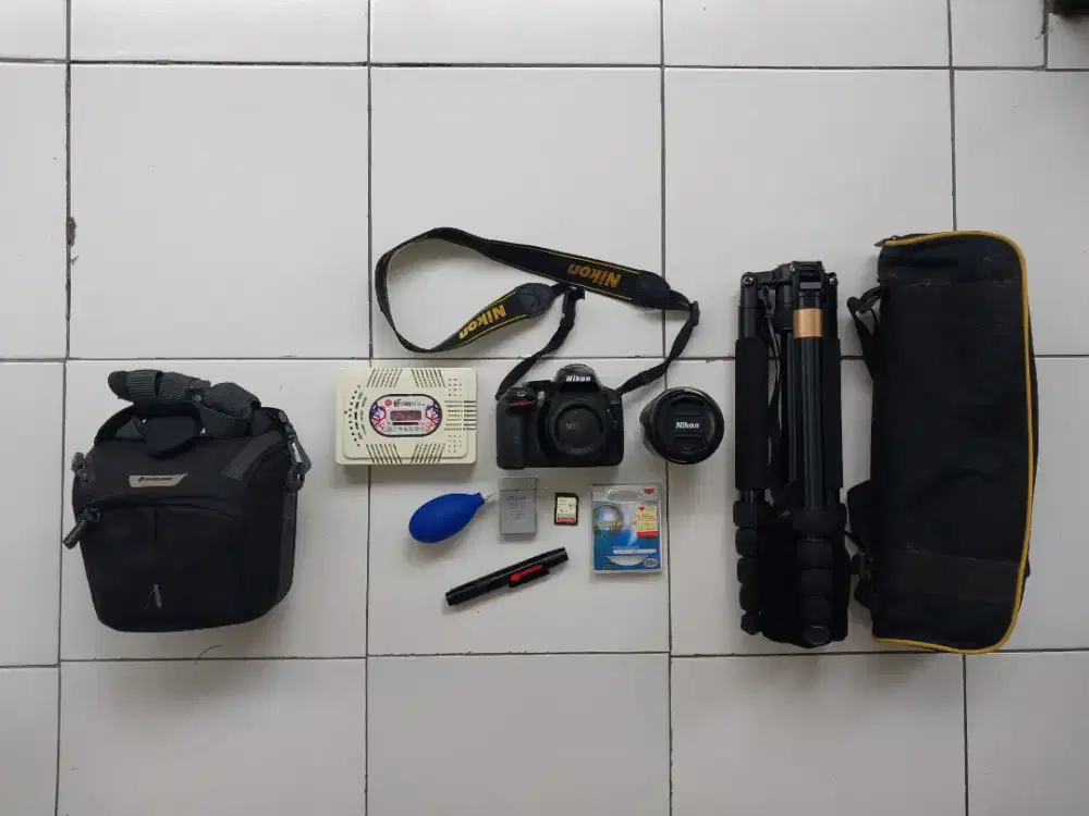 Nikon D5300 + Beike Q777 : Kondisi Like New, Ready to Work