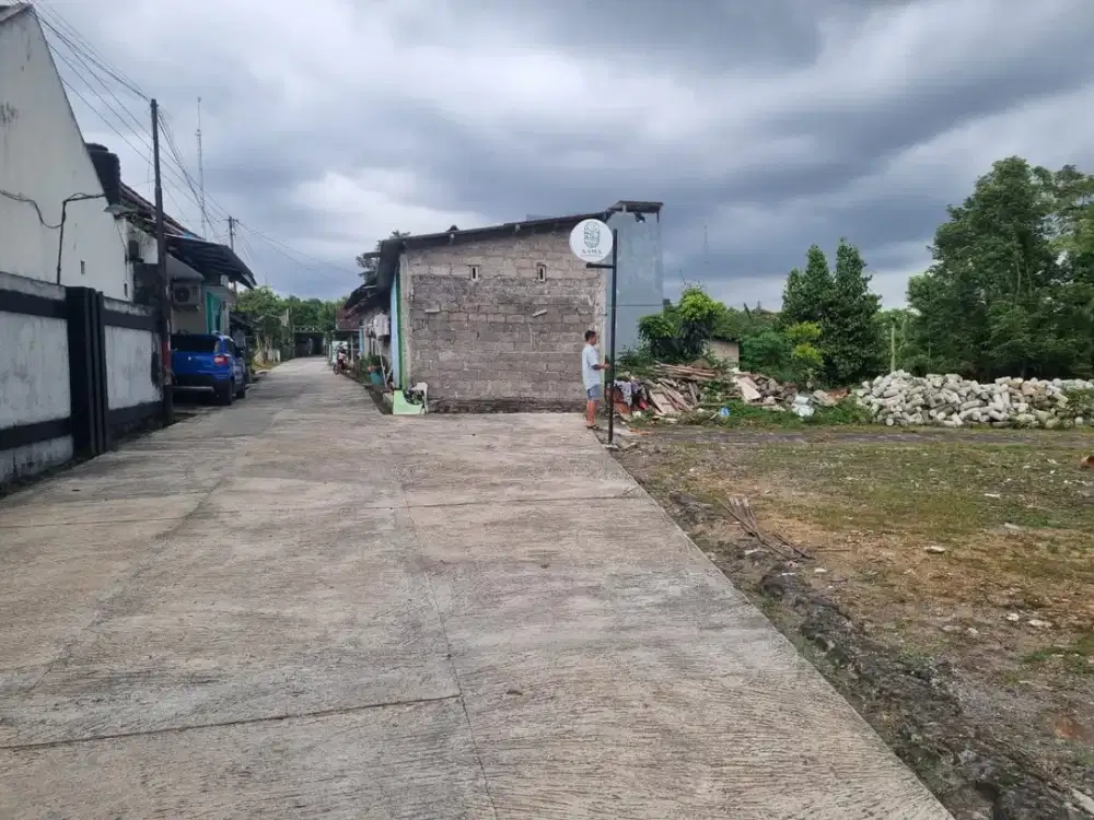 Tanah Kavling SHM Pekarangan Jakal KM 10 – Dekat Pasar Gentan