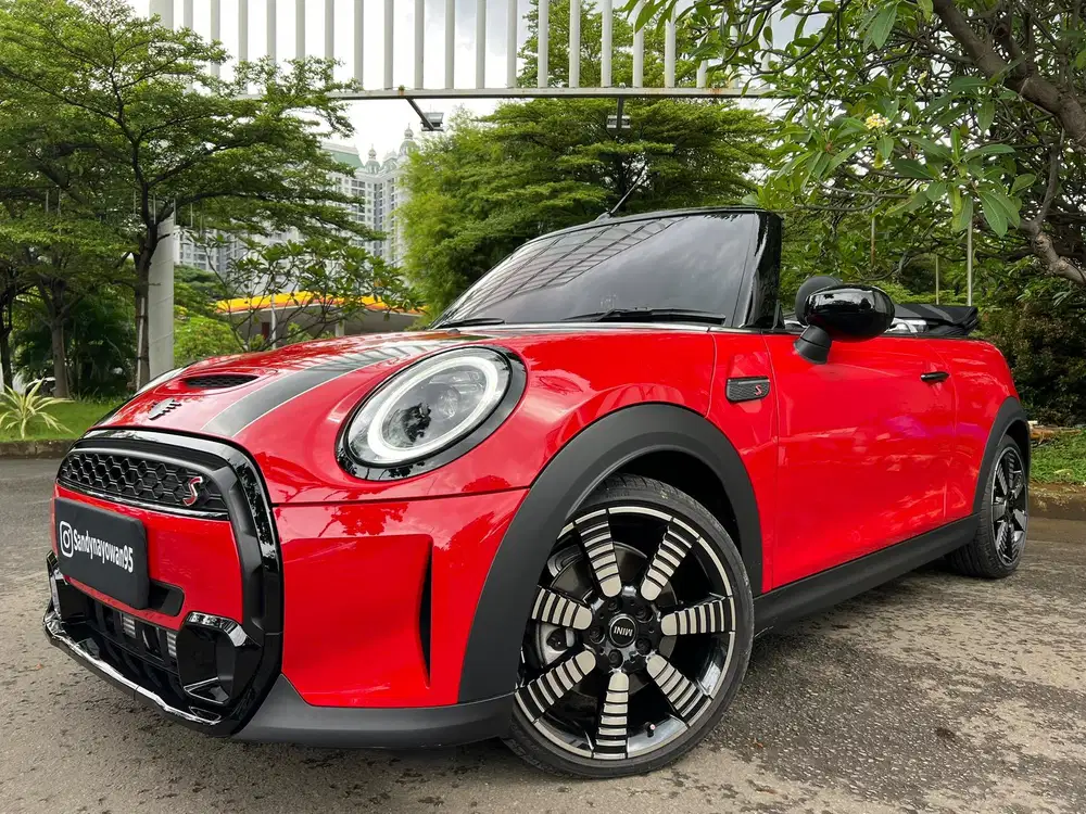KM.500 PERAK MINI COOPER CABRIO CABRIOLET S TURBO JCW 2024/2023 RED