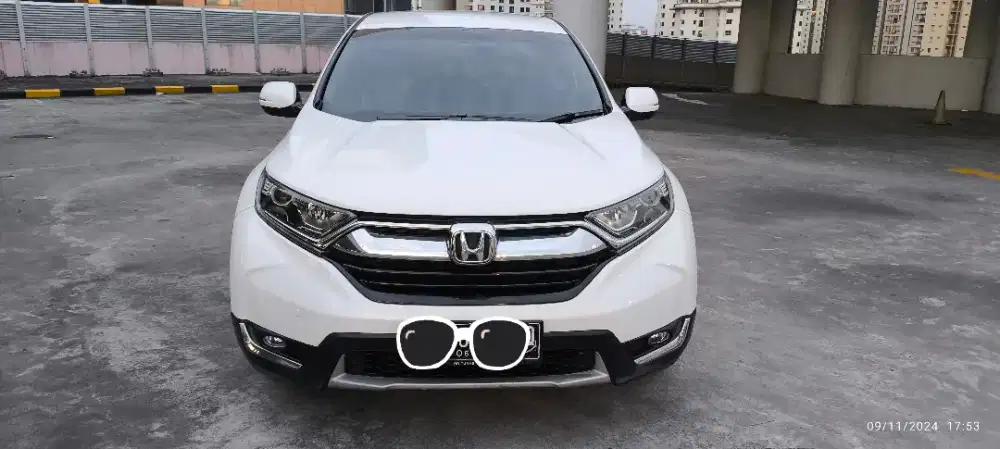 CRV TURBO AT 2018 PUTIH KM 86 RB