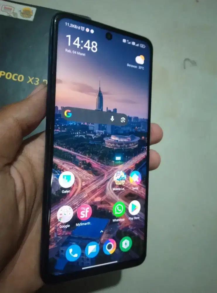 Poco x3 pro ram 6/128 fullset