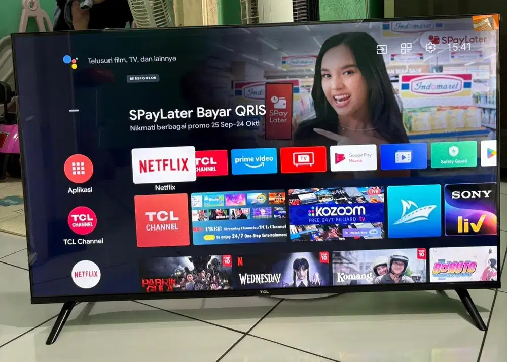 Android tv TCL 43inc