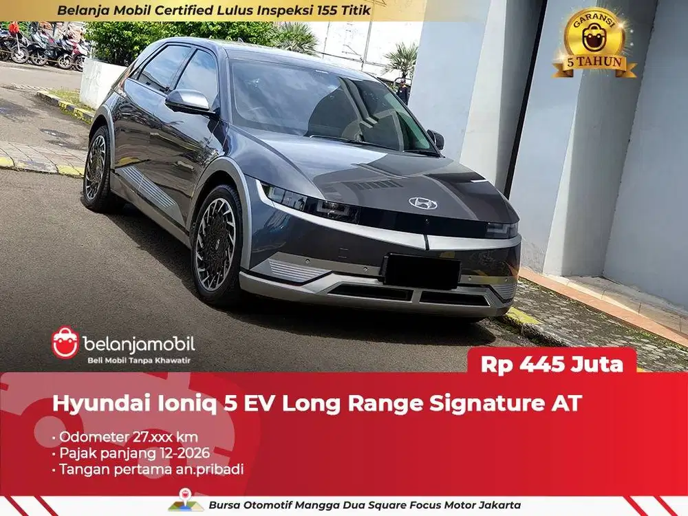 [ LOW KM ] Hyundai Ioniq 5 Long Range Signature EV 2023/2024