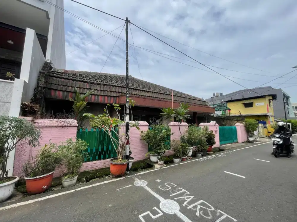 DIJUAL TANAH PLUS RUMAH JALAN TANAH ABANG GAMBIR JAKARTA PUSAT