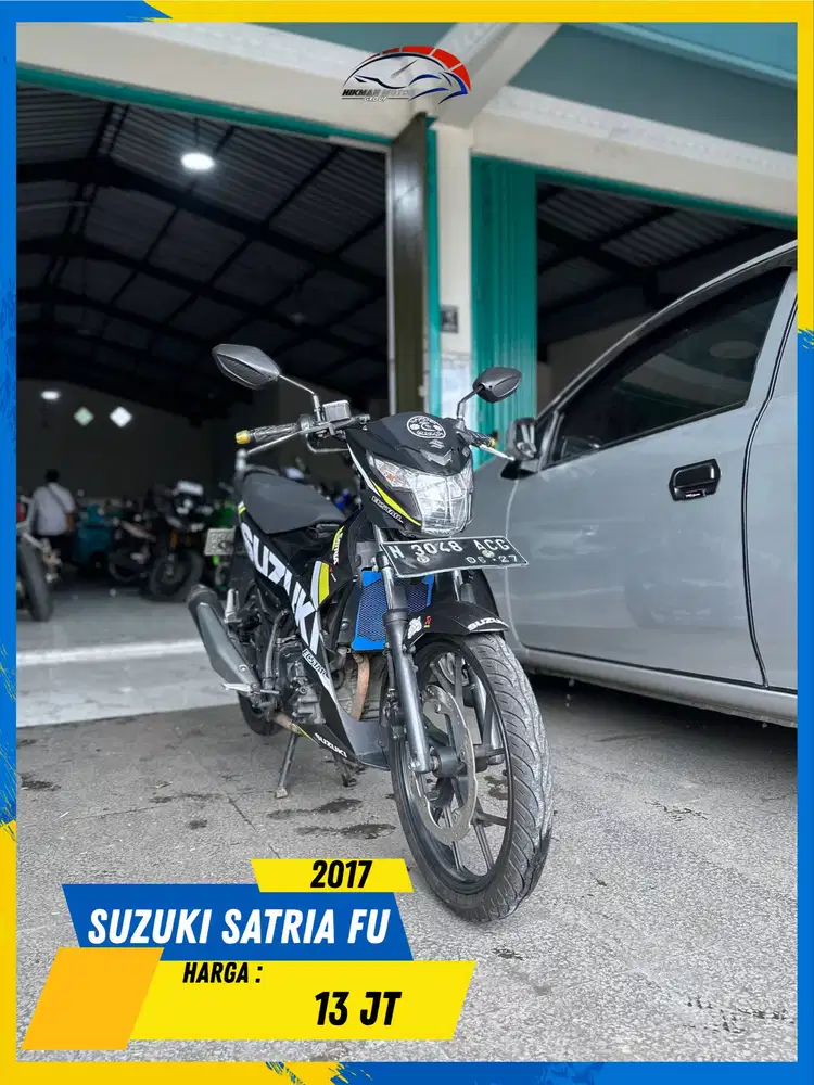 SUZUKI SATRIA FU 2017 MURAH MERIAH MASZEHH HIKMAH MOTOR KEPUH