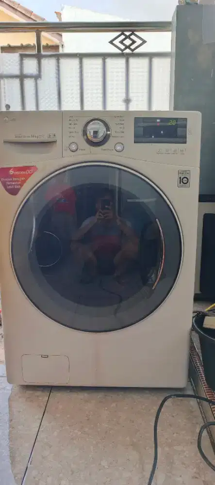 Mesin cuci LG 14 kg normal