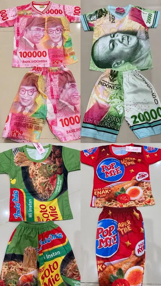 Baju viral supermie dll