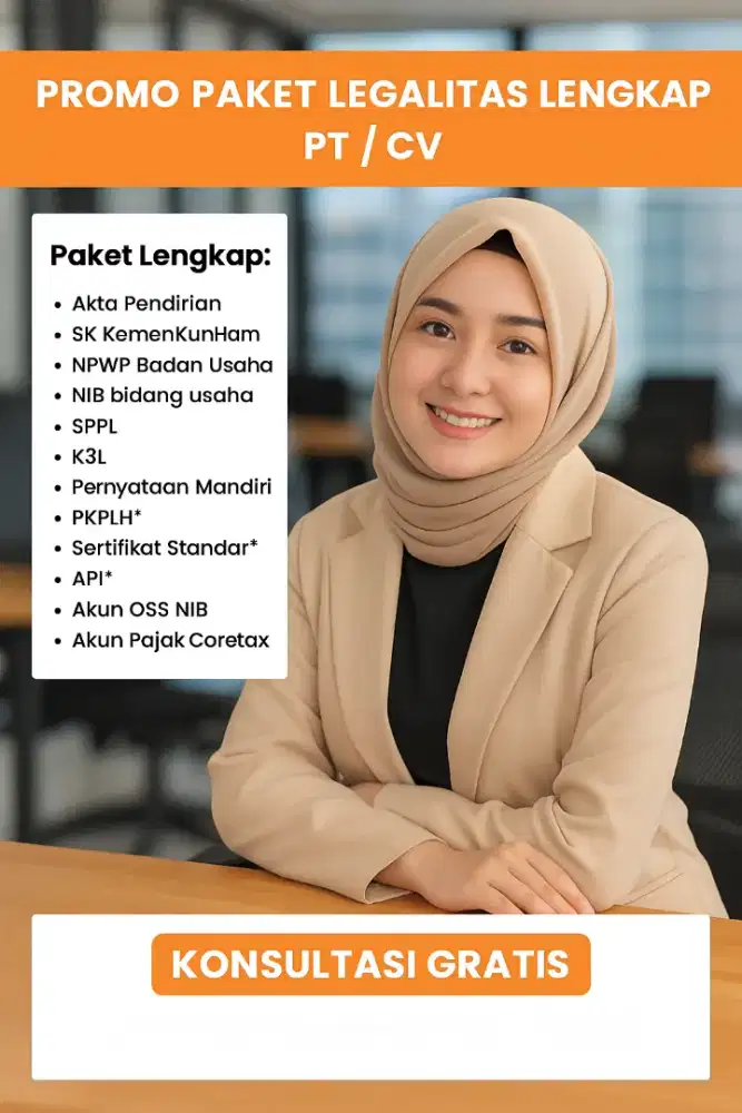 Perlengkapan Usaha Kantor PT