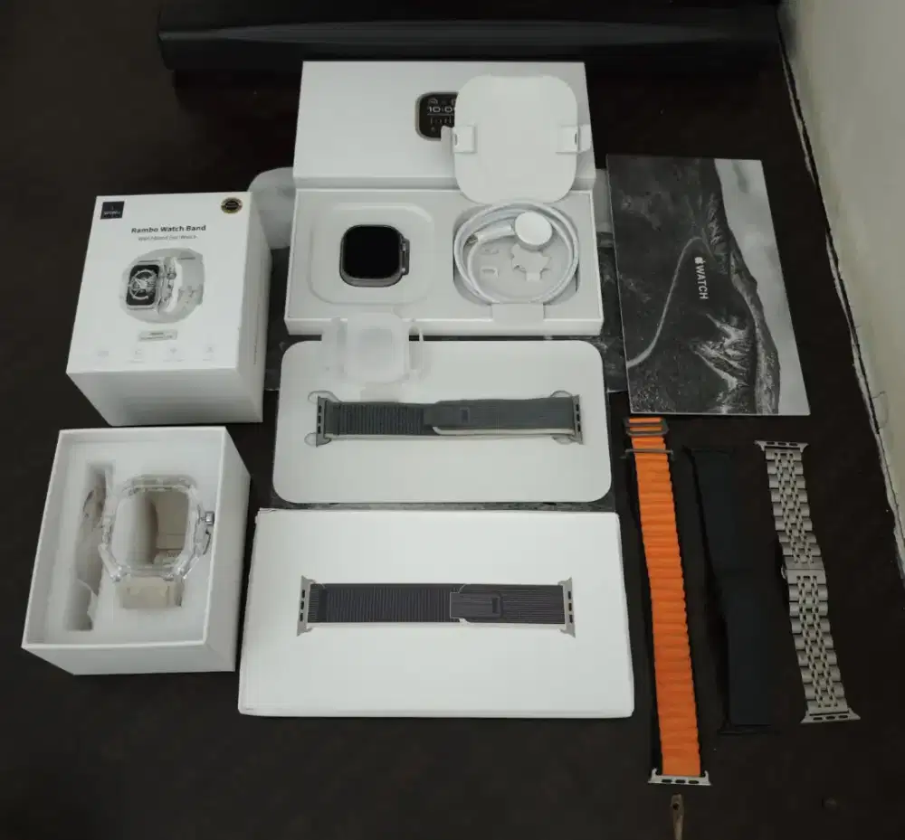 Apple watch Ultra Gen 2 BH 98% Fullset original mulus