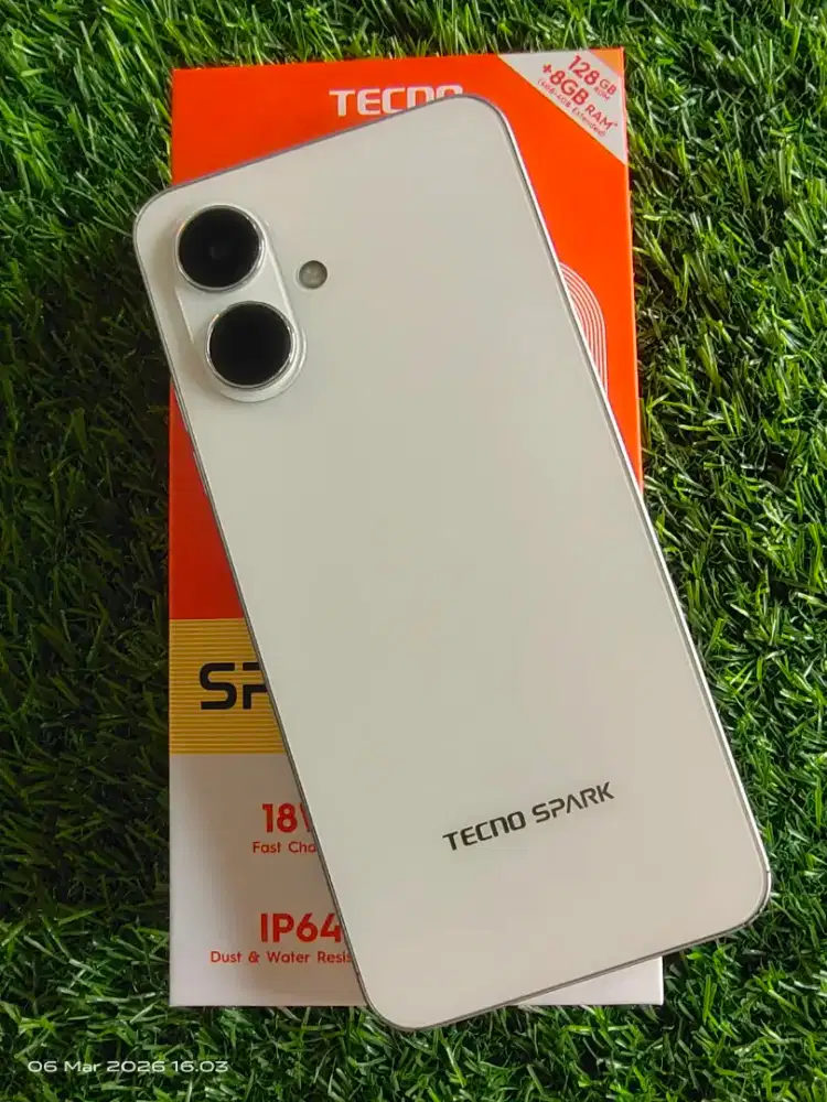 Tecno Spark Go 2 4/128Gb Garansi Resmi 7 Bulan Fullset Original