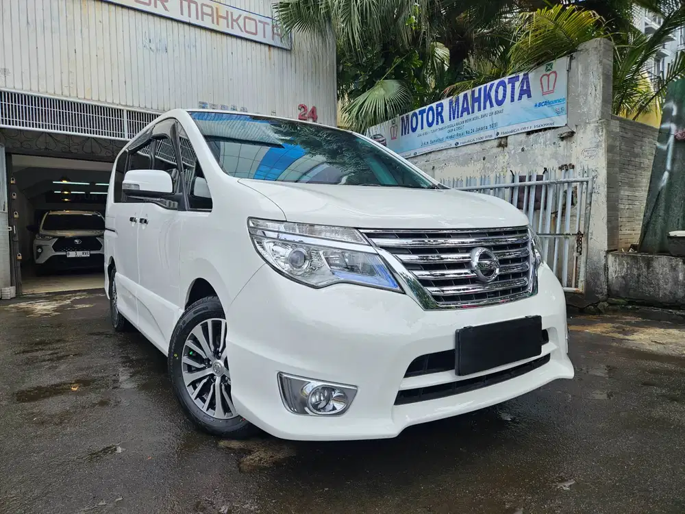 66 rb km Nissan Serena 2.0 HWS 2018 nik 2017 putih C26 Highway Star