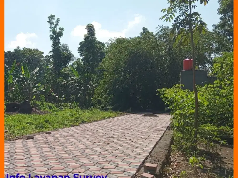 Tanah Jogja Strategis 4 Menit Kampus Ternama UII Kaliurang