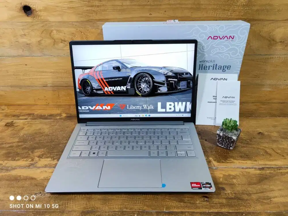 Advan WorkPlus Heritage Ryzen 5-7535HS 8GB/512GB WUXGA BNOB FULLSET