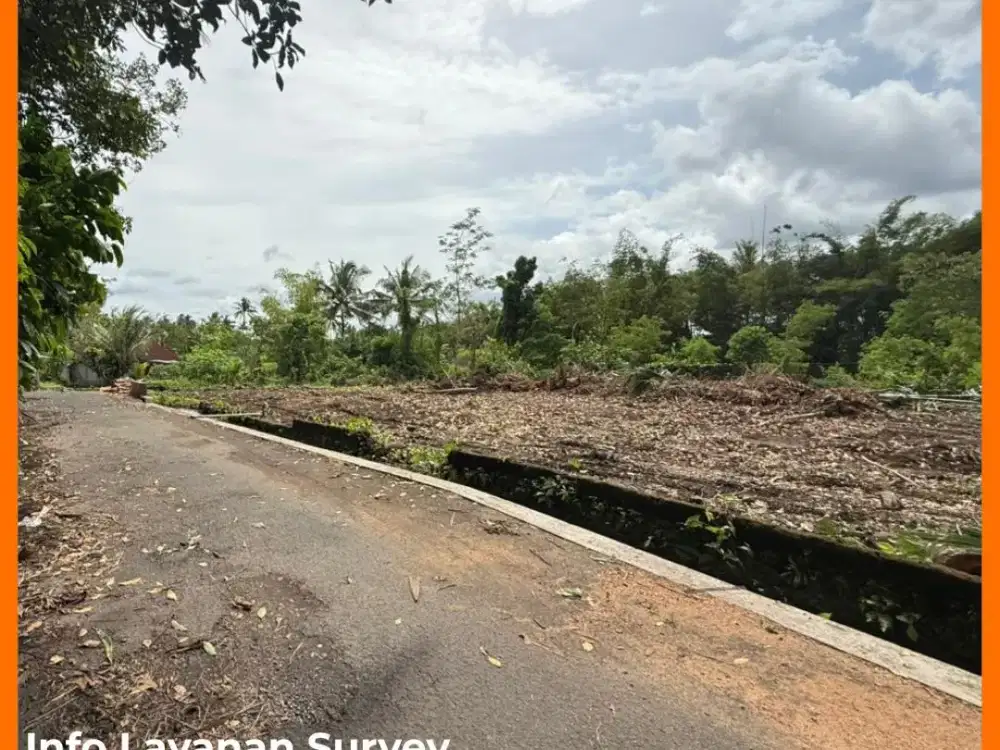 Tanah Jogja SHM Pekarangan Barat Jl Palagan 2jt/mtr