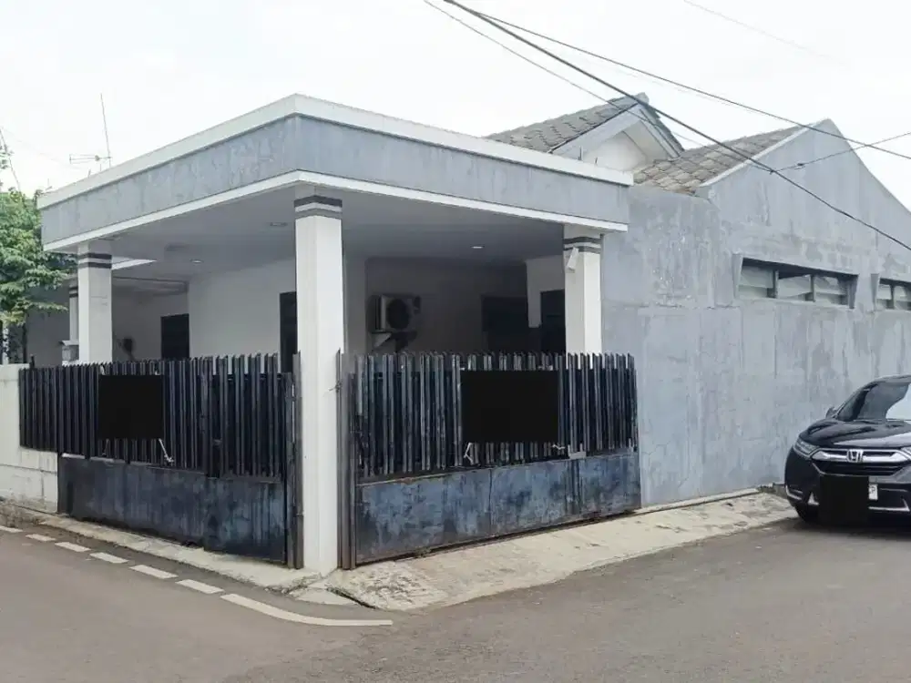 Jalan 2 Mobil - Rumah LT 229 M² di Komplek Pondok Kopi, KRL Klender Baru