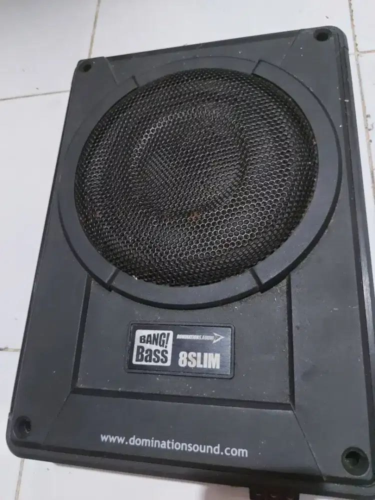 Subwoofer Kolong Bang Bass 8slim Dominations Audio