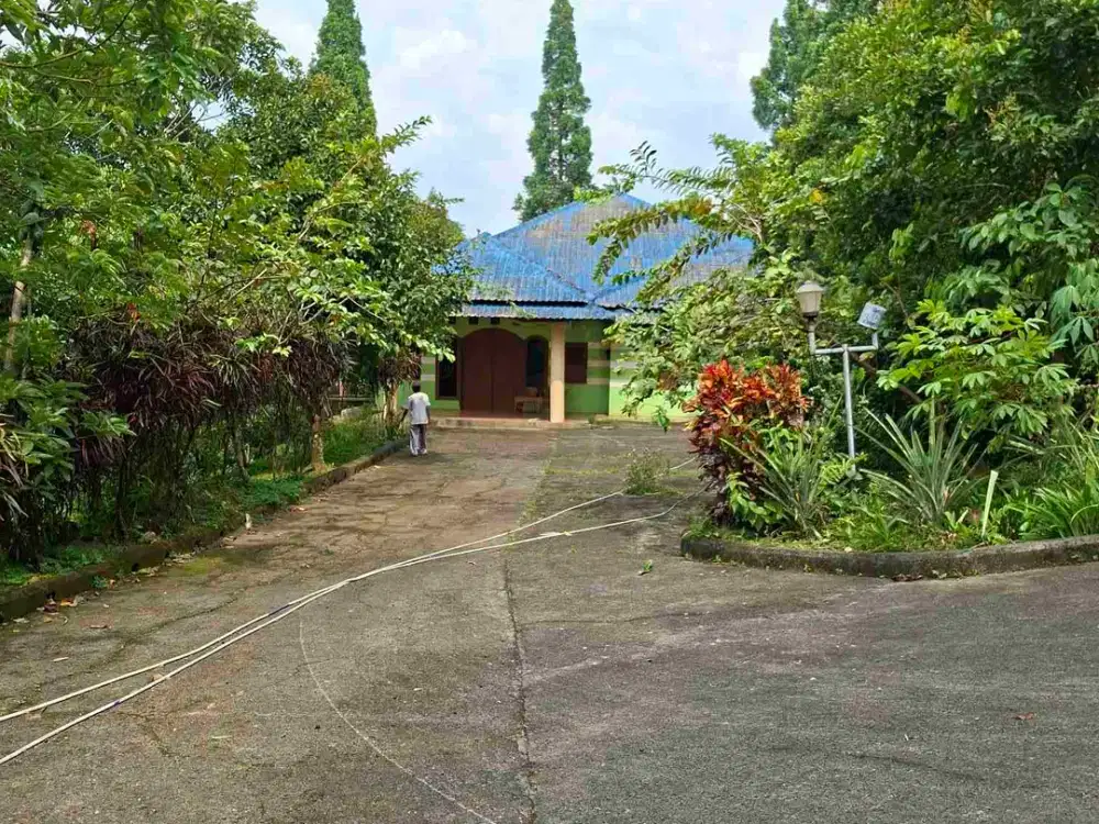 Di jual tanah sudah ada bangunan villa