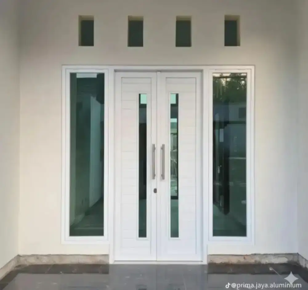 Pintu kupu tarung alumunium