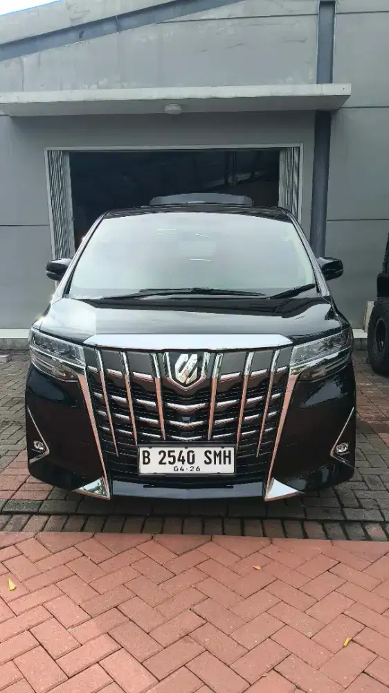 TOYOTA ALPHARD G ATPM 2.4AT ANTIK LOW KM 2018