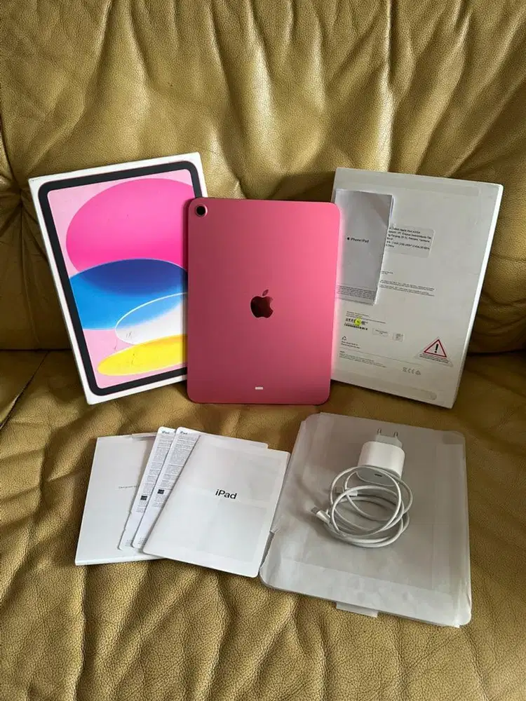 Fullset iPad Gen 11 A16 Pink Garansi iBox ON 24 Nov 2026 Original new