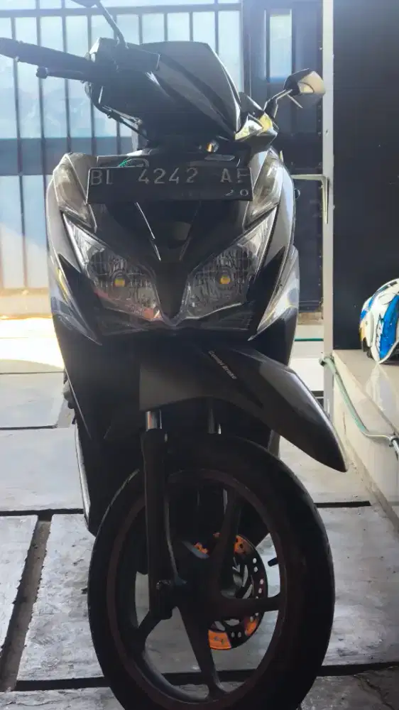 Honda Vario 125 KZR ISS 2014 mati plat dan pajak