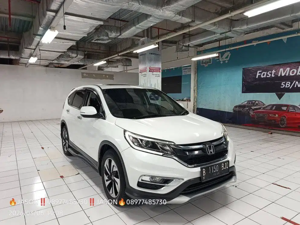 NEW CRV PRESTIGE 2.4 MATIC 2016‼️KM 46 RBU, AUDIO FENDER & SUNROOF