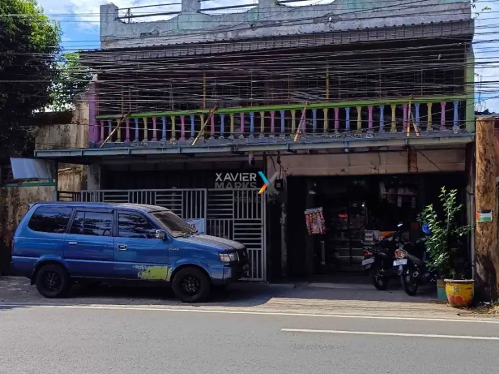 Dijual Rumah Usaha 2 Lantai Plus Rooftop Lokasi Strategis di Poros Jalan Raya Gadang, Malang