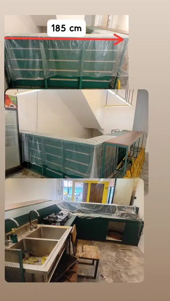 Meja Kasir dan Island Caffe